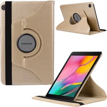 Smart Tech Samsung Galaxy Tab T290 Için 8" Dönerli Tablet Kılıfı Gold