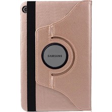 Smart Tech Samsung Galaxy Tab T290 Için 8" Dönerli Tablet Kılıfı Rose Gold