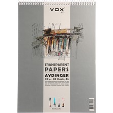 Vox Art 90 gr Aydınger Eskiz Defteri A5 30 Yaprak