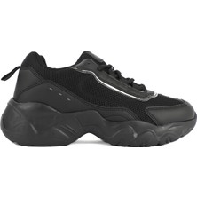 Slazenger SOFIA Kadın Sneaker Koşu & Yürüyüş Ayakkabısı Siyah / Siyah