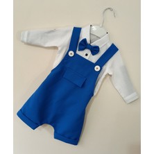 Terzim Ayşenur Erkek Bebek-Çoçuk Gri Salopet Pantolon Takım