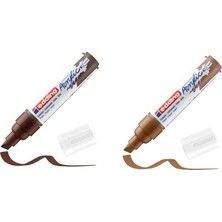 Edding 5000 Kalın Uçlu Akrilik Markör  5-10 Mm’lik Kesik Uç 2 Renk