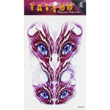 Takıştır Geçici Göz Dövme Tattoo