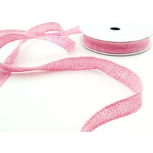 Hayaller Dükkanı Kurdela Jüt Kanaviçe Pembe 3cm 10mt Pk:1