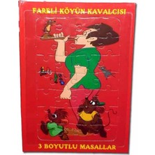 Arda Çocuk - Fareli Köyün Kavalcısı - Puzzle Kapak 3 Boyutlu Masallar