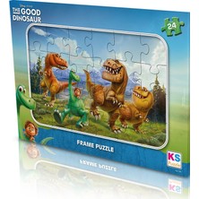 KS Games Good Dinosaur (Iyi Bir Dinazor) 24 Parça Frama Puzzle/yapboz