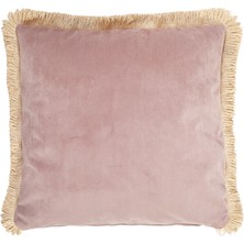 Lux Vie Kadife Püskül Dekoratif Kırlent