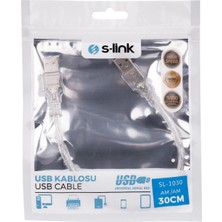 S-Link Sl-1030 Usb2.0 30Cm Am To Am Kablosu