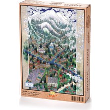 King Of Puzzle Türkiye Minyatürleri - Bursa - Nusret Çolpan Ahşap Puzzle 1000 Parça