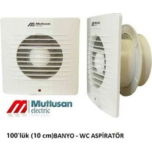 Mutlusan 100MM 2250RPM 12W Aspiratör