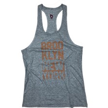 Bluu Fitness Gym Tank Top Sporcu Atleti Newyrkgri