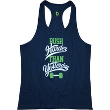 Bluu Fitness Gym Tank Top Sporcu Atleti Pushharder