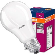 Osram 8,5W Osram LED Ampul Yeni Seri 6500K Beyaz 10'lu