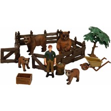 Sunman Crazoo Wild Life Çiftlik Seti 26922 Ayı