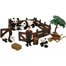 Sunman Crazoo Wild Life Çiftlik Seti 26922 Panda