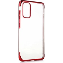 Vendas Samsung S20 Plus Shining Serisi Renkli Kenarlı Lazer Silikon Kılıf