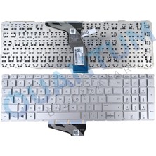 Qcell Hp 15-BC007NT Gümüş Muadil Klavye