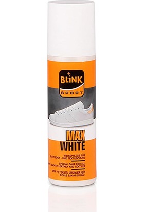 Blink Max White Beyaz Deri ve Kumaş Spor Ayakkabı Boyası 1 Adet