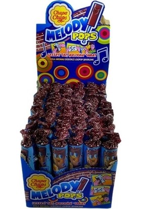 Chupa Chups Melody Pops Cola Düdüklü Şeker x 48 Adet