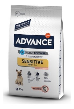 Advance Mini Sensitive Salmonrice Somonlu Hassas Küçük Irk Yetişkin Köpek Mamasi 7.5 kg