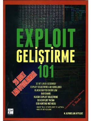 Gazi Kitabevi Exploit Geliştirme 101 - M. Alparslan Akyıldız