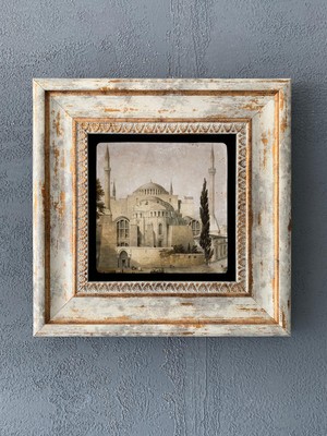 Oscar Stone Decor Çerçeveli Taş Duvar Dekoru 20 x 20 cm CDD1-40-013