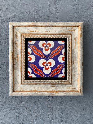 Oscar Stone Decor Çerçeveli Taş Duvar Dekoru 20 x 20 cm CDD1-40-203