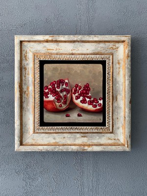 Oscar Stone Decor Çerçeveli Taş Duvar Dekoru 20 x 20 cm CDD1-40-476