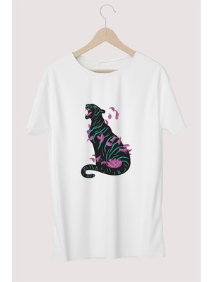 Grif Panther    Baskılı Erkek T-Shirt