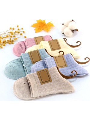 Bgk Unisex Düz Renkli Çorap 5'li (Extra Soft)