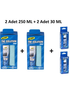 The Solution Ekran Temizlik Seti – 250 ml + 30 ml Temizleyici - 2 Set