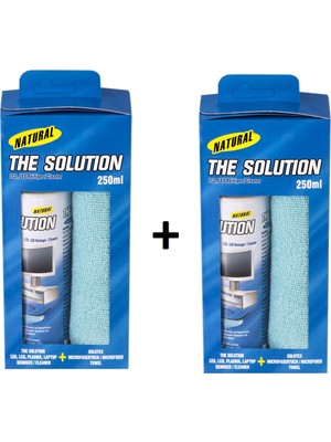 The Solution Ekran Temizleme Seti – 250 ml  Temizleyici - 2 Adet