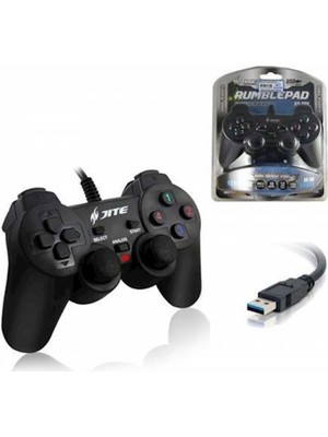 Jite Oyun Kolu Usb'li Joystick Pc Uyumlu Joystick Oyun Kolu Rumblepad Jite KD-208