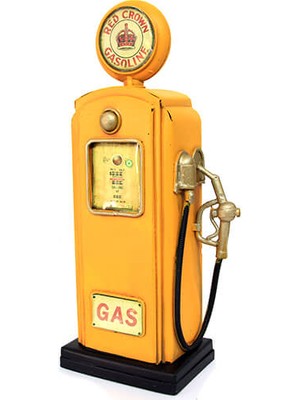 May Gift Shop Dekoratif Metal Yakıt Pompası