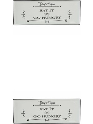 Porland Be Happy Baton Pasta Tabağı 35cm 2'li 04AP020390