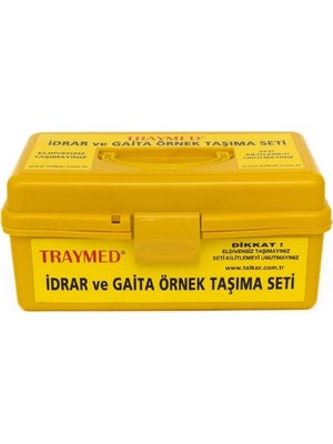 Traymed 1 Adet Gaita Örnek Taşıma Seti- Sarı