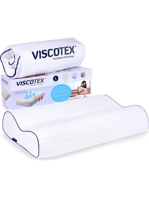 Viscotex Çift Bombeli Visco Yastık VSC001EX2 60X43X14/12