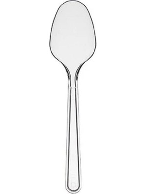 Zadipack Stylish Lüx Plastik Kaşık 100'LÜ Paket