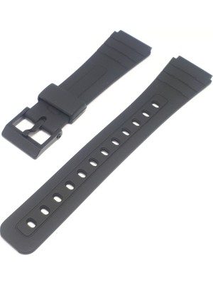 Atasaat Casio F-91,F-94,F-105 Uyumlu Slikon Plastik Saat Kordonu