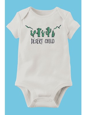 Limon  Bebek Beyaz  Baskılı Pamuklu Body
