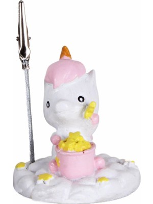 Hediyekanalı  Unicorn 2 Li Set Unicorn Işıklı Biblo Unicorn Notluk