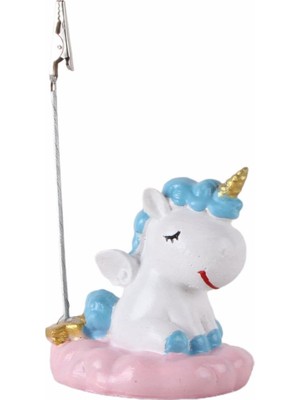 Hediyekanalı  Unicorn 2 Li Set Unicorn Işıklı Biblo Unicorn Notluk