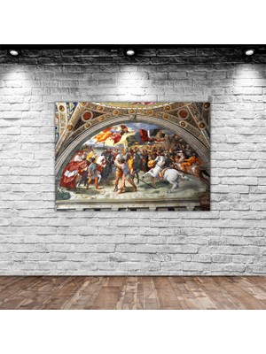 BK Gift Vatikan City Italya Tasarımlı Kanvas Tablo 50X70CM-2