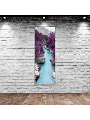 BK Gift Orman Manzaralı Panorama Kanvas Tablo 100X35CM-1