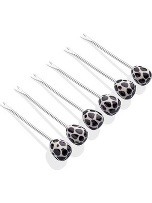 Lamedore Gıraffe 6'lı Kokteyl Çatalı Seti 11,5cm
