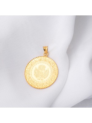 Bilezikci Çeyrek Altınlı 22 Ayar Kolye Ucu