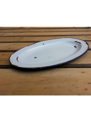 Begüldan Laci Oval Çinko Tabak