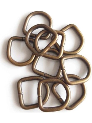 Angel Çanta Aksesuar 10LU Antik Renk 2 cm D Halka