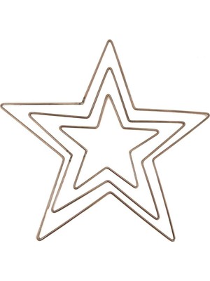 Angel Çanta Aksesuar Yıldız Tel Çember 3lü Set