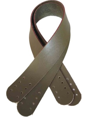 Angel Çanta Aksesuar Suni Deri El Çanta Sapı 35 cm Haki